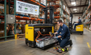 Why Battery Maintenance Matters for Electric Order Pickers