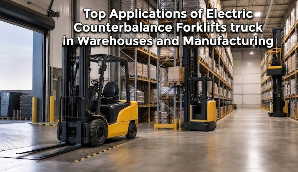 Top Applications of Electric Counterbalance Forklifts truck in Warehouses and Manufacturing