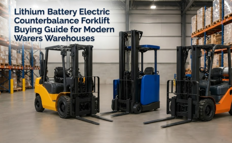 Lithium Battery Electric Counterbalance Forklift Buying Guide for Modern Warehouses