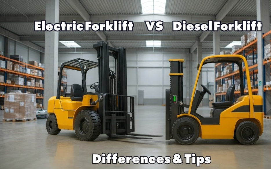 Electric Counterbalance Forklift vs Diesel Forklift: Which Forklift Should You Choose?