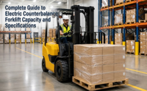 Complete Guide to Electric Counterbalance Forklift Capacity and Specifications
