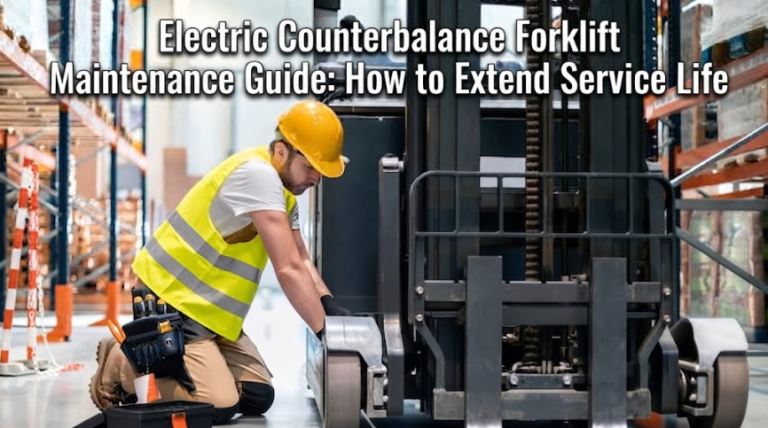 Electric Counterbalance Forklift Maintenance Guide: How to Extend Service Life