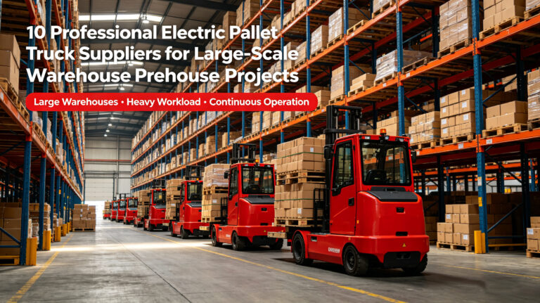 10 Professional Electric PalletTruck Suppliers for LargeScaleWarehouse Prehouse Projects