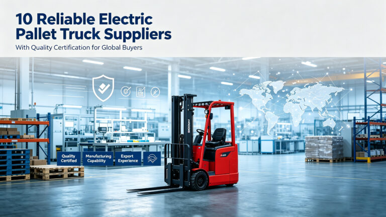 10 Reliable ElectricPallet Truck Suppliers