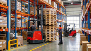 Electric stacker reduce labor costs