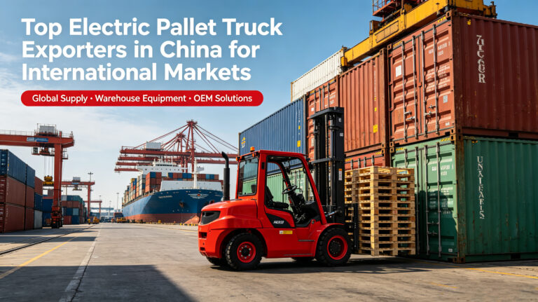 Top Electric Pallet TruckExporters in China forInternational Markets