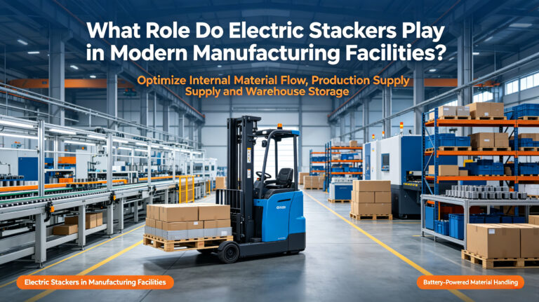 What Role Do Electric Stackers Playin Modern Manufacturing Facilities