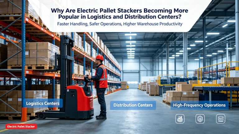 Why Are Electric Pallet Stackers Becoming MorePopular in Logistics and Distribution Centers