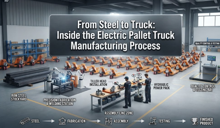 From Steel to Truck: Inside the Electric Pallet Truck Manufacturing Process